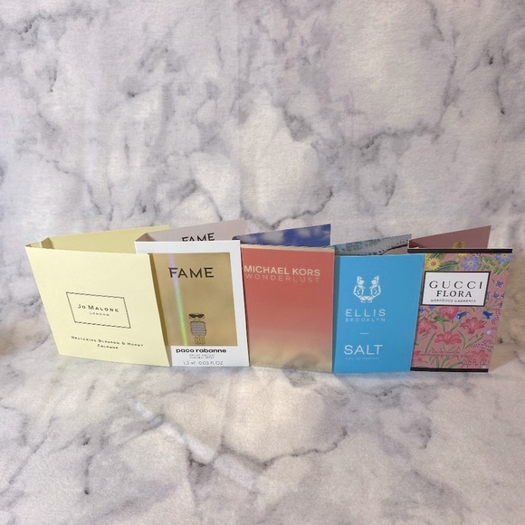 Bundle 5 Designer Samples - Jo Malone, Paco Rabanne, Michael Kors, Ellis, Gucci - Picture 2 of 10